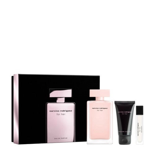Narciso Rodriguez dla swojego zestawu upominkowego z wodą perfumowaną