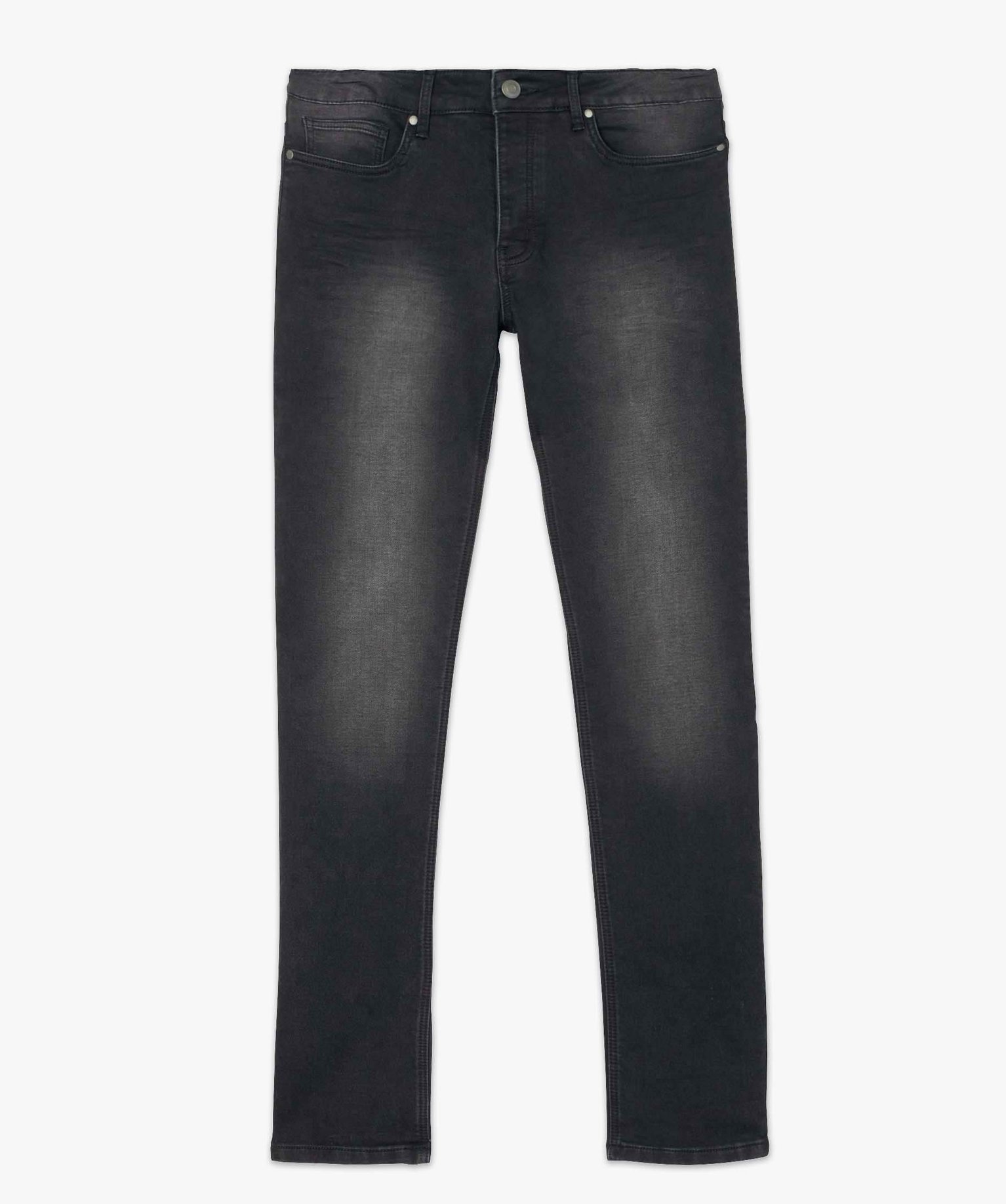 Jean homme coupe régular noir | GEMO