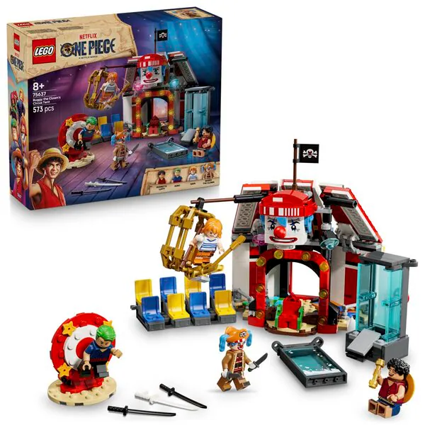 LEGO One Piece 75637 Tenda de Circo do Buggy, o Palhaço