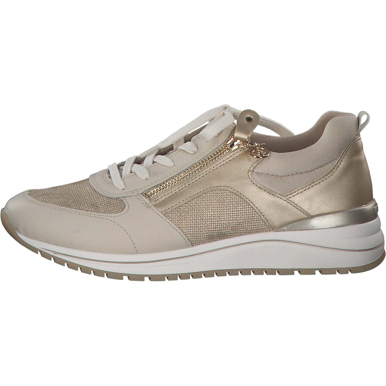 Remonte R3702, Schnürschuhe, Damen, pebble/muschel/lightgold/perlc