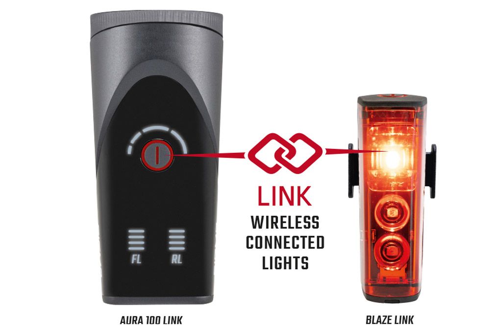SIGMA AURA 100 Set mit Blaze Link (Silikonhalterung) kaufen | Bike-Discount