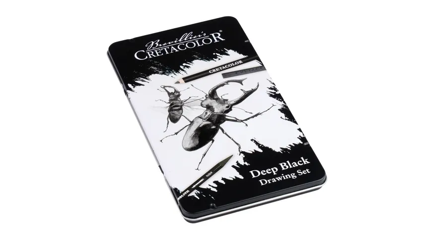 CRETACOLOR Deep black Drawing Set