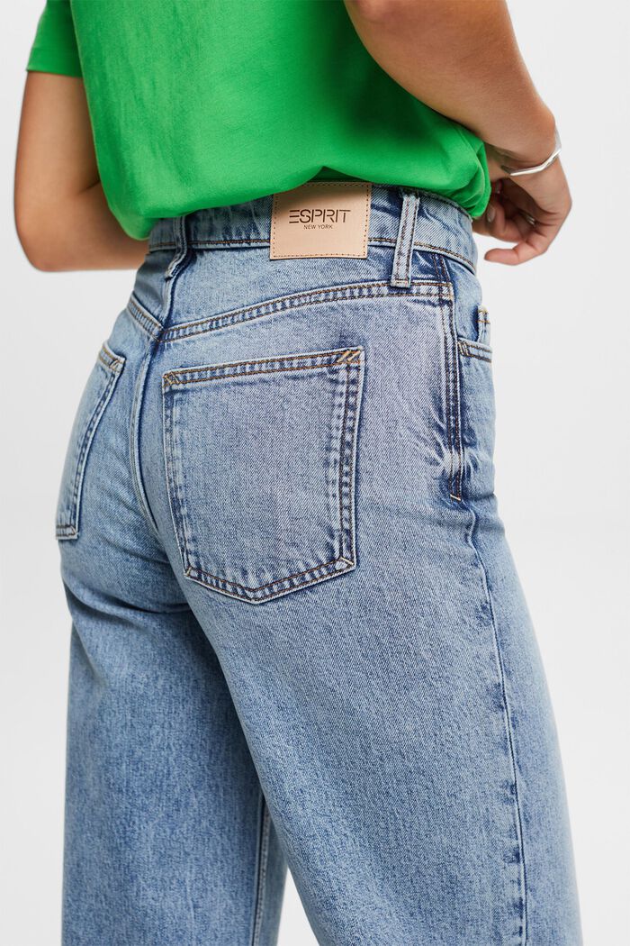 Retro-Jeans mit weitem Bein