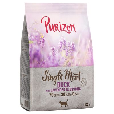 Purizon Single Meat Ente mit Lavendelblüten