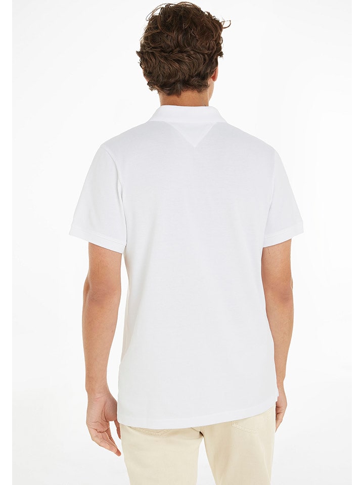 Tommy Hilfiger Poloshirt in Weiß günstig kaufen