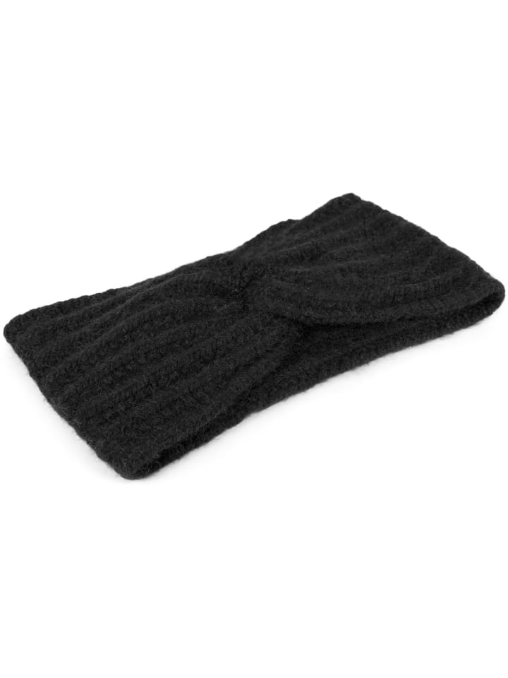 styleBREAKER Strick Stirnband in Schwarz günstig kaufen onesize
