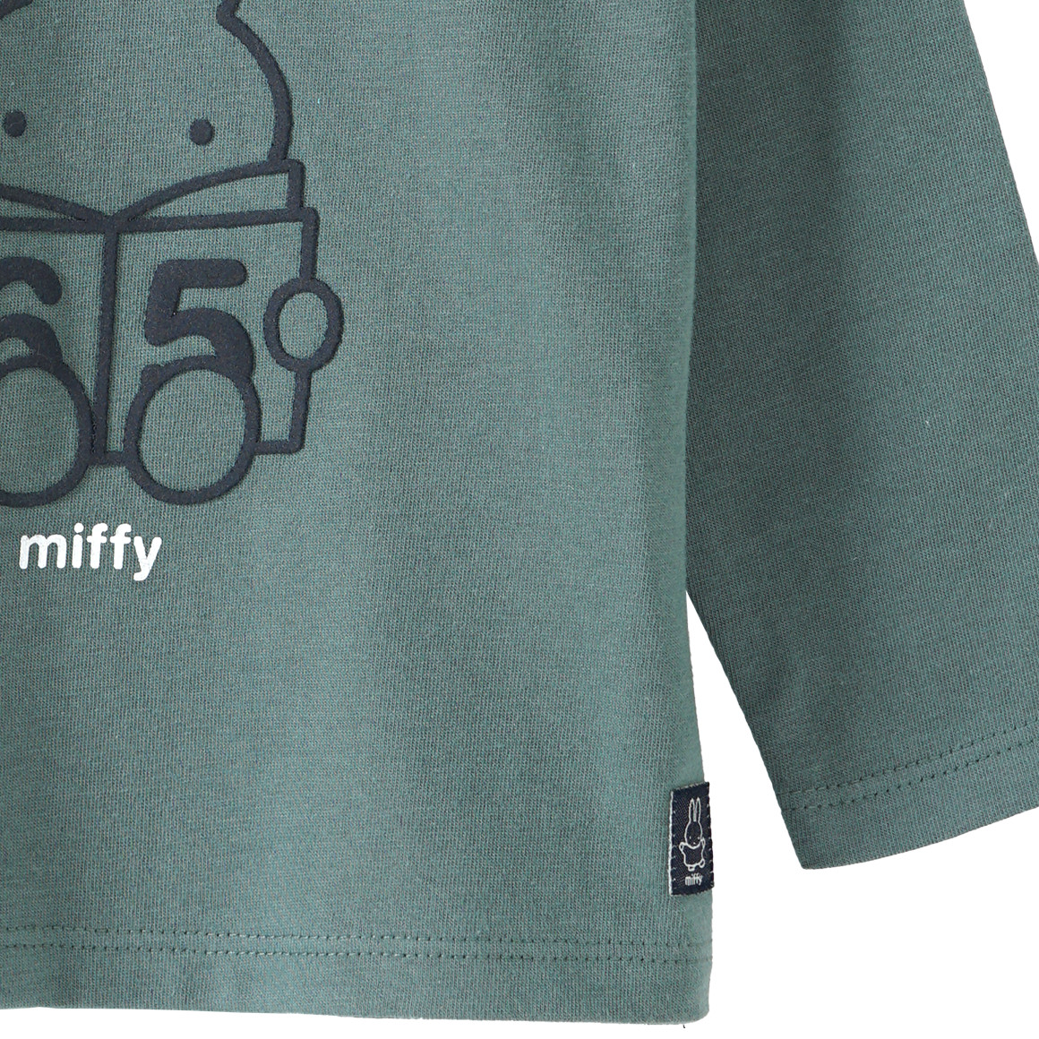 Miffy Langarmshirt mit gummiertem Print
