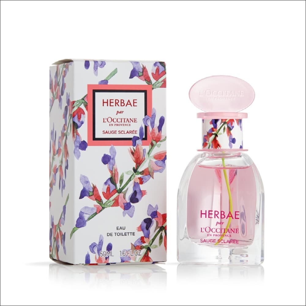 L&'OCCITANE Herbae ́Sauge Sclarée Eau de Toilette Nat. Spray