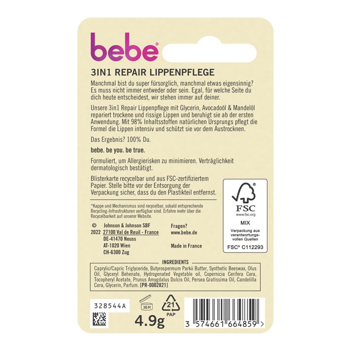 3 in1 Repair Lippenpflege