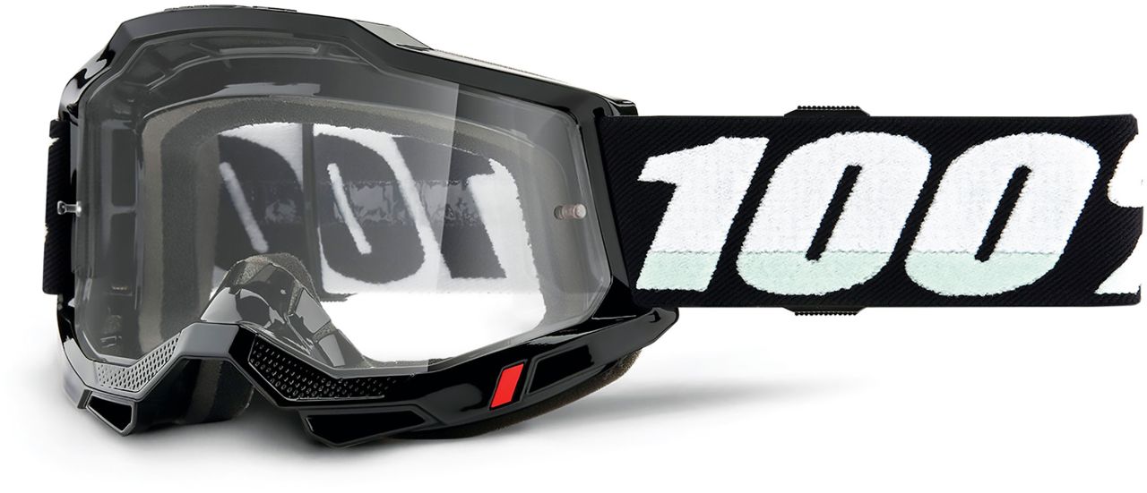 100% Accuri 2 (Clear Lens) Black - Goggle kaufen | Bike-Discount