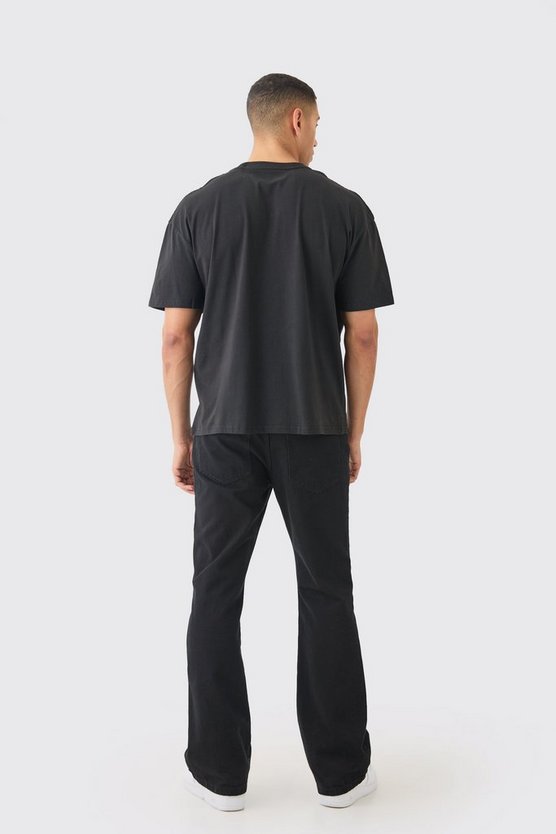 Oversize T-Shirt mit lizenziertem Basic Instinkt Print