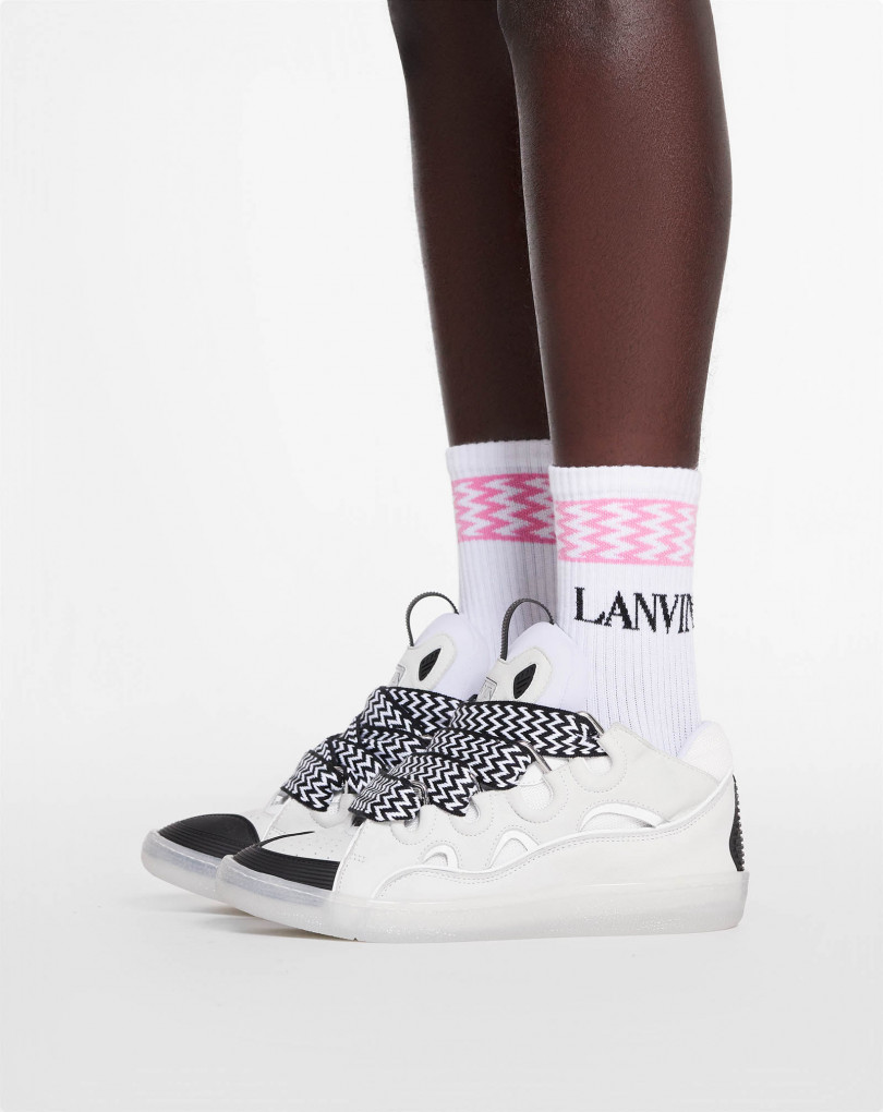 SNEAKERS CURB EN CUIR