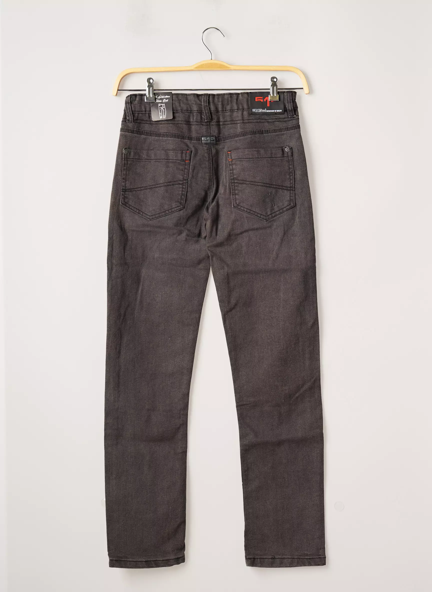 Rg512 Jeans Coupe Slim Garcon couleur gris