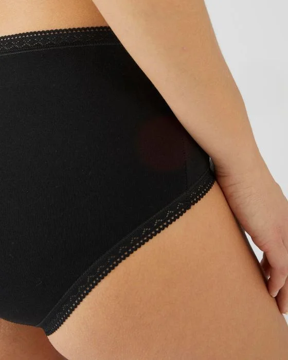 Culotte midi, en coton strech