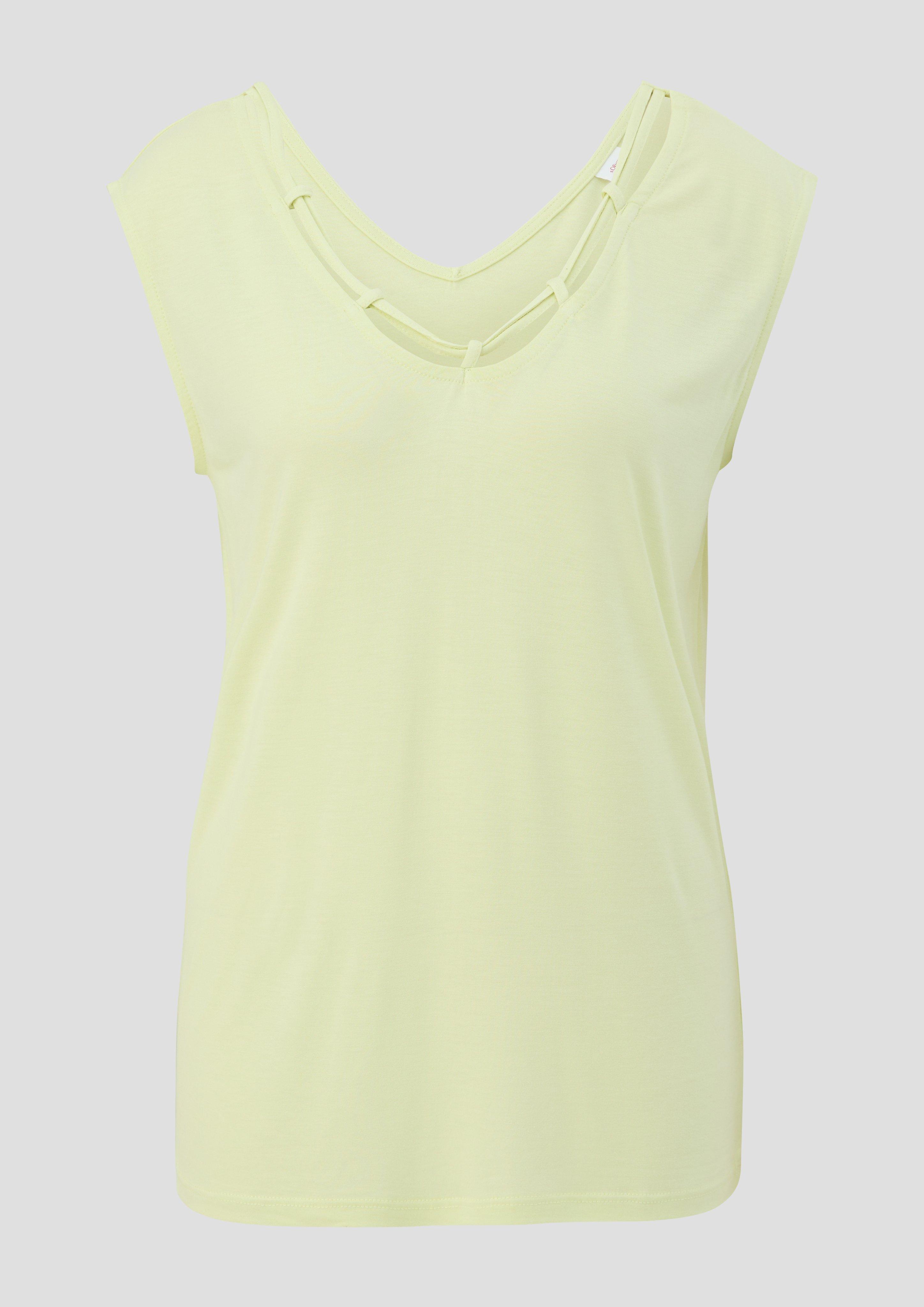 T-Shirt mit Cut-outs  6007580-7100