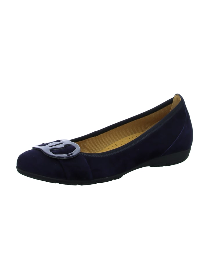 Gabor Ballerinas in Blau günstig kaufen