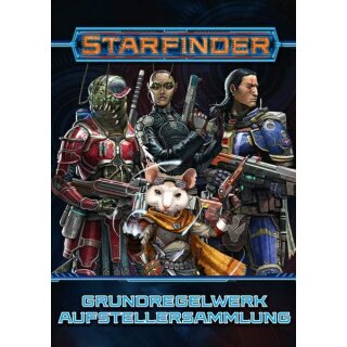 Starfinder Grundregelwerk Aufstellersammlung (DE)