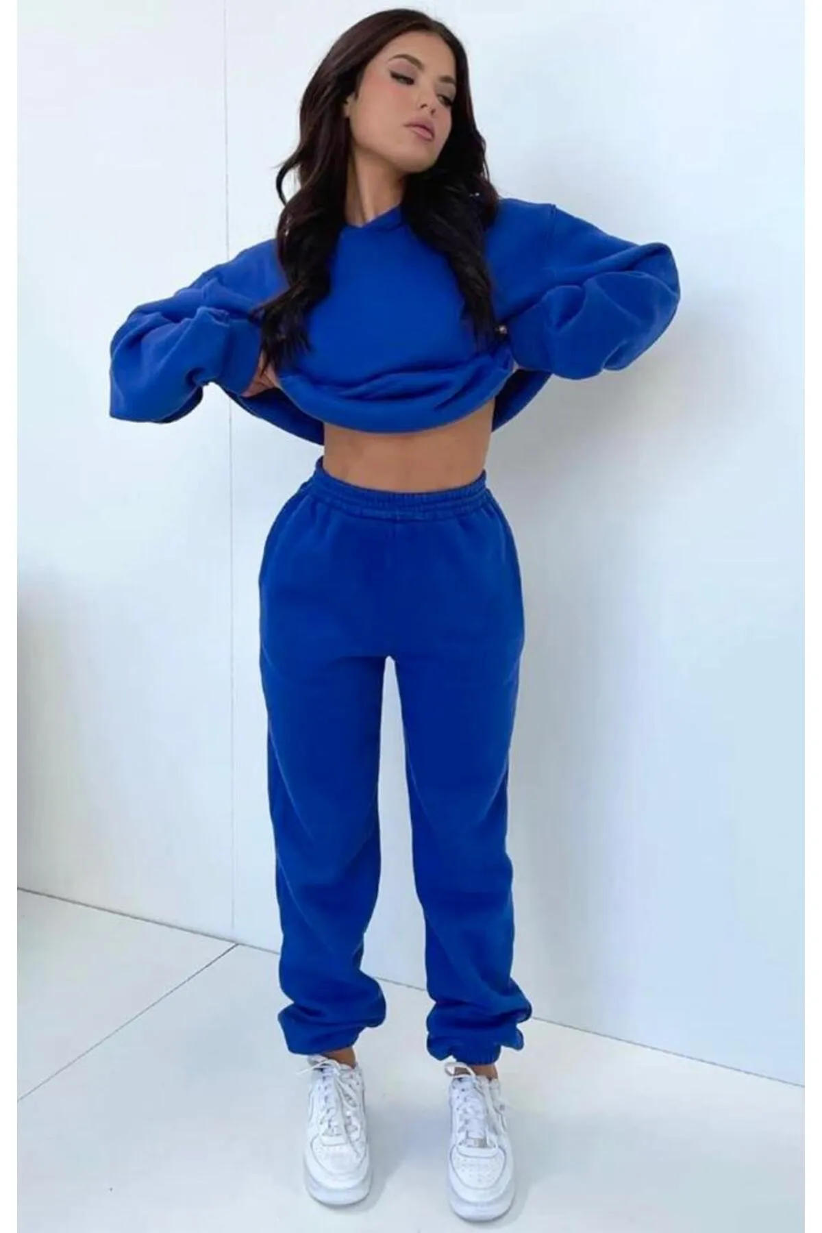 My Blog  Saks Blue Pocket Jogger Jogginghose mit elastischem Bund und Beinen
