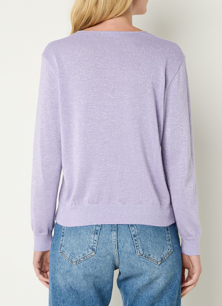 Benetton Fine knit top with lurex