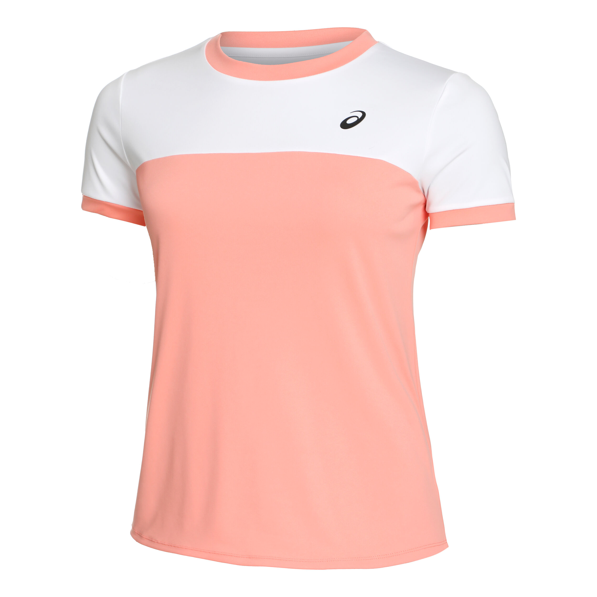 Court T-Shirt Damen - Rosa, Weiß