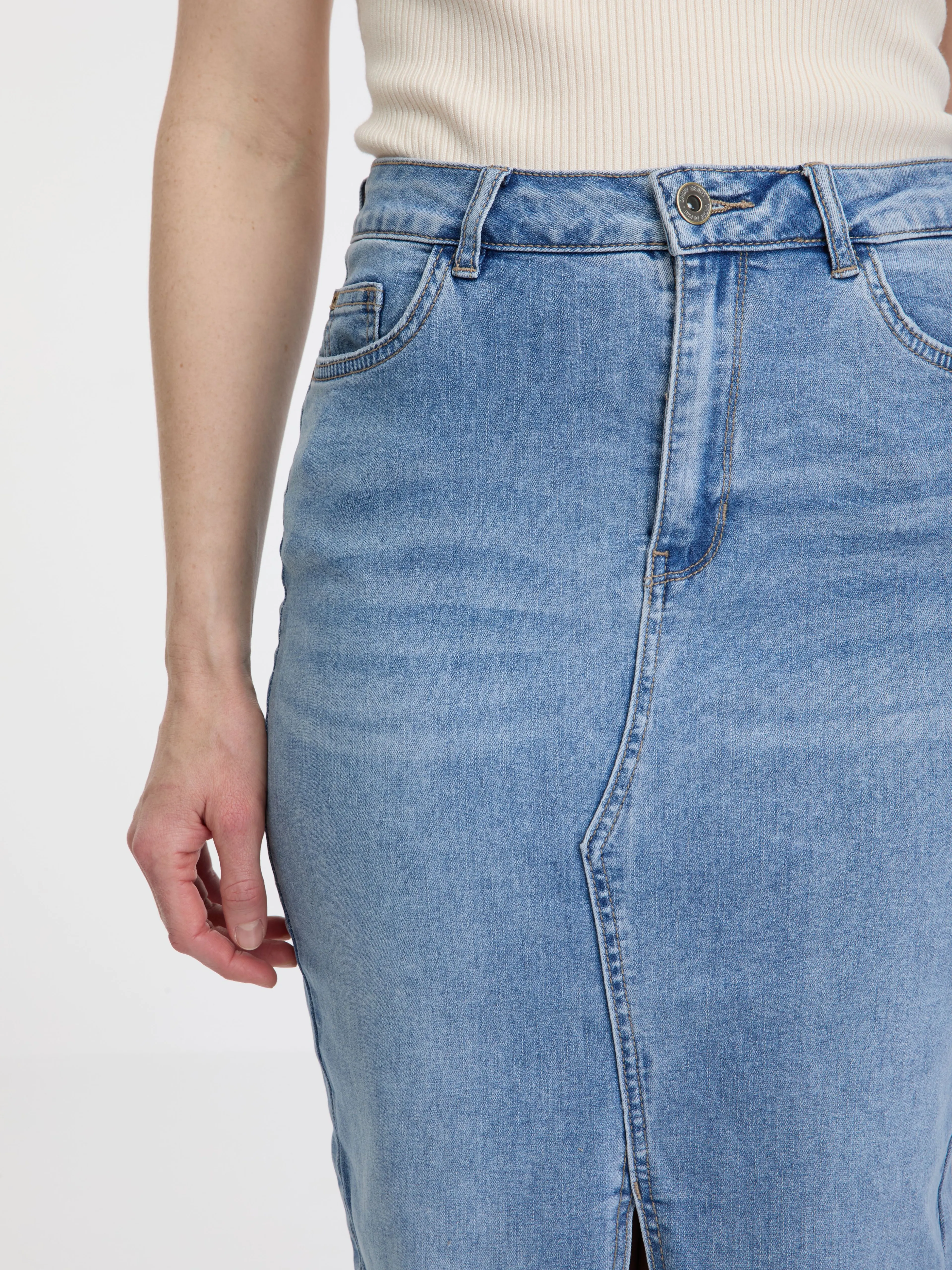 Blauer Damen-Denimrock ORSAY
