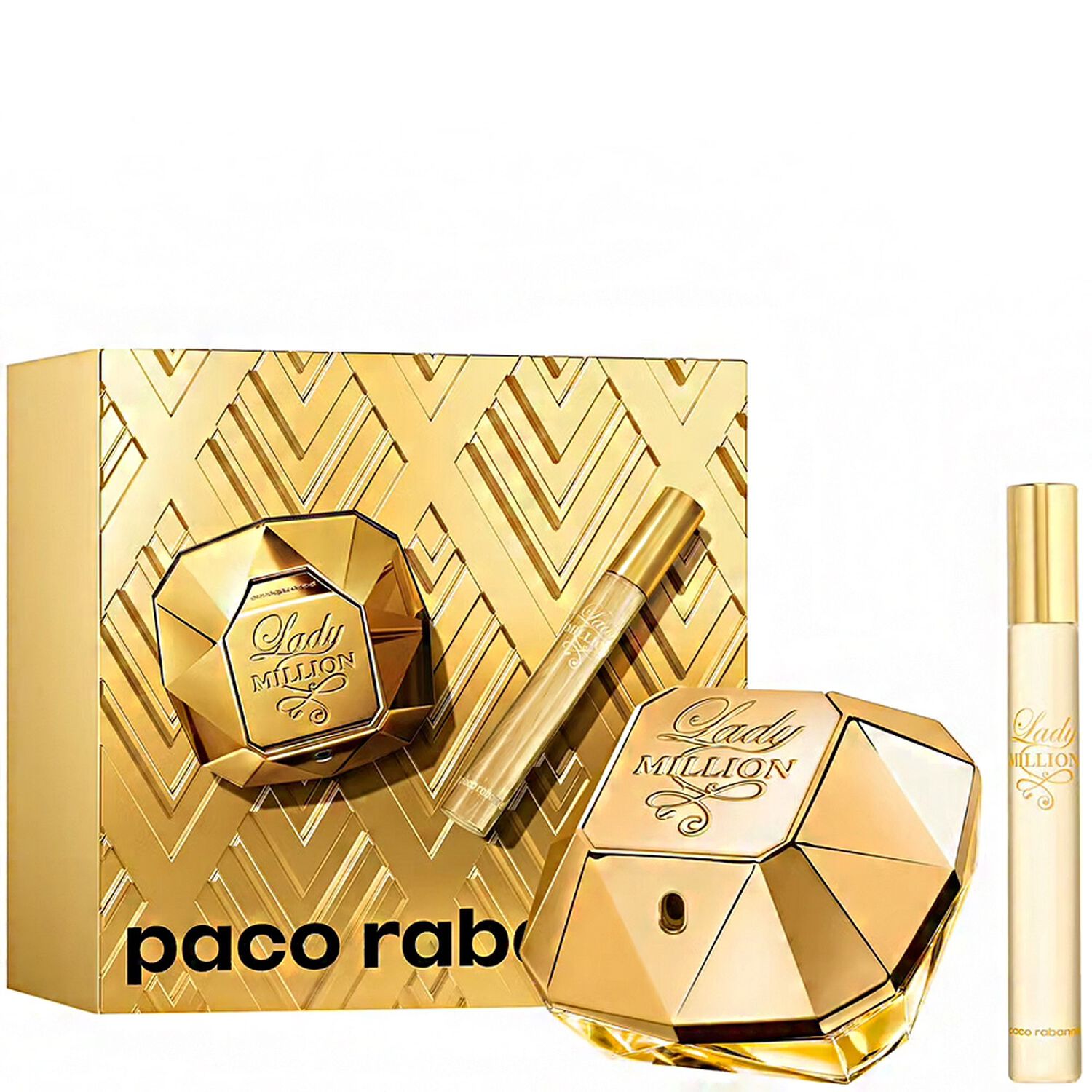Paco Rabanne Lady Million Coffret Eau de Parfum 50 ml + Vapo Voyage 10 ml
