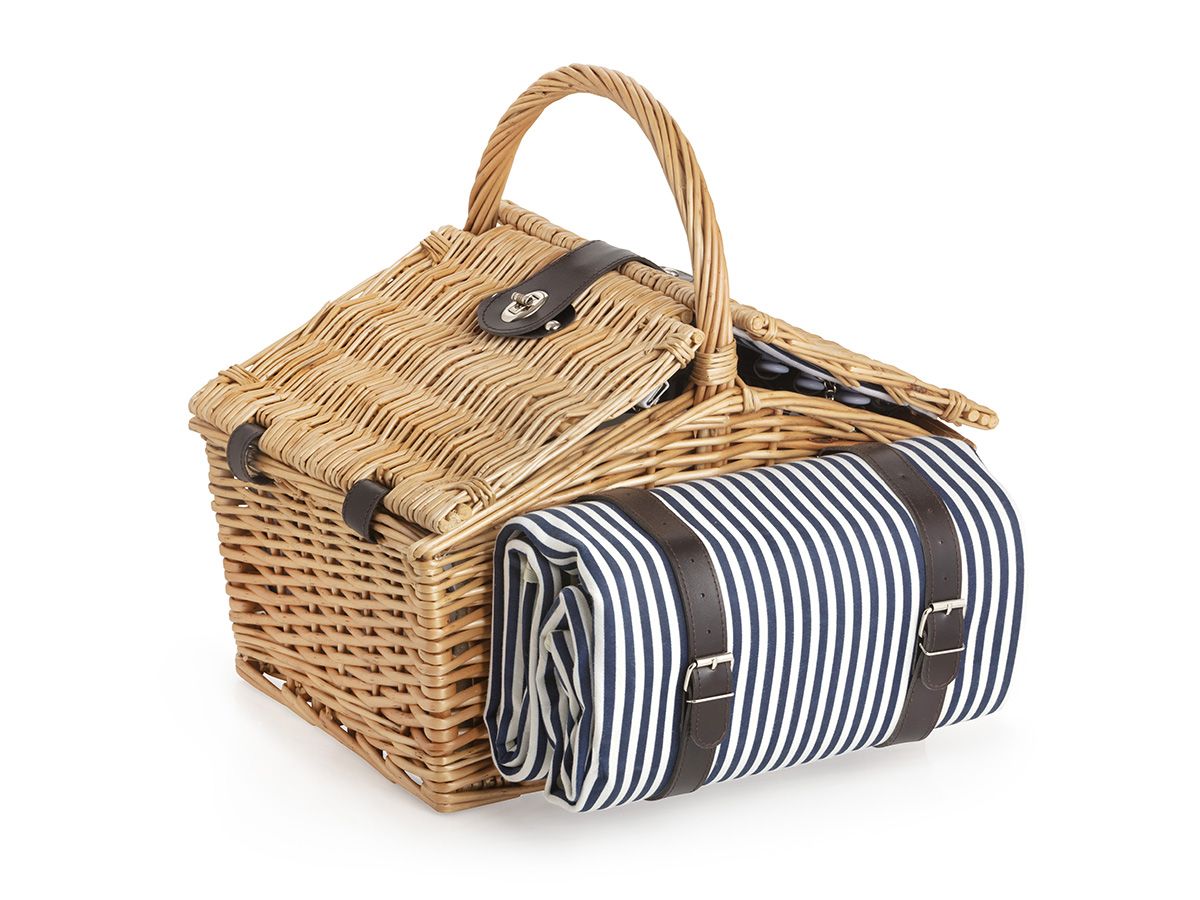 Dutch Mountains 4-Personen 24-teiliger Picknickkorb