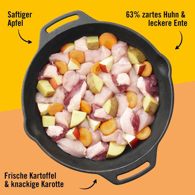 Sparpaket Dogs'n Tiger Schlemmermenü für Hunde 12 x 400 g