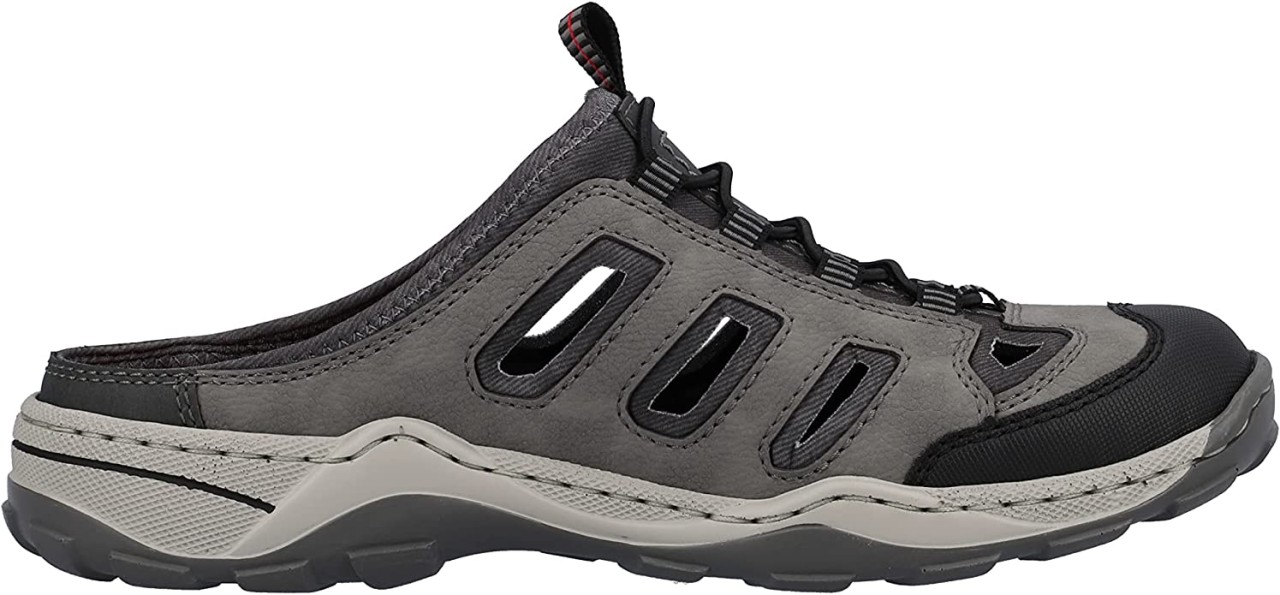 RIEKER Sportliche Sandalen silber