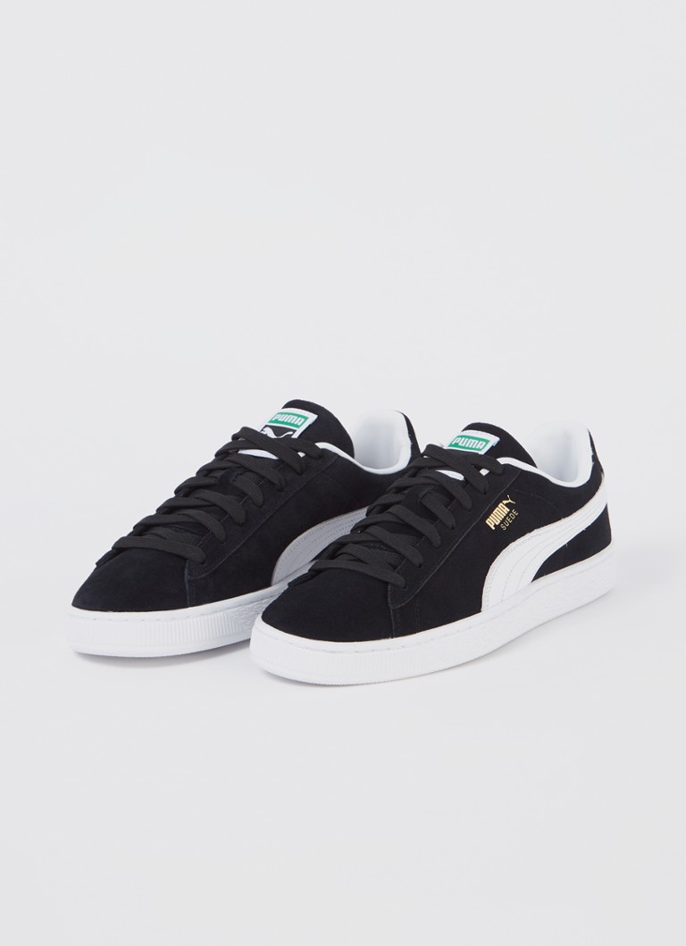 Puma Suede Sneaker mit Lederdetails