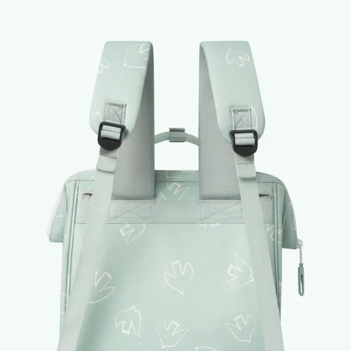 Mint green diaper bag from Aix-en-Provence