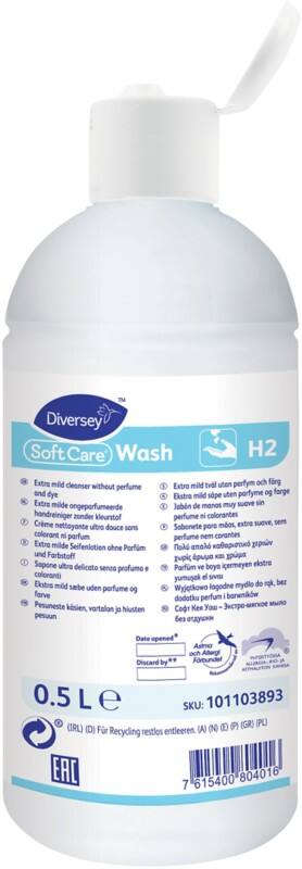Soft Care Flüssigseife Nachfüllung Flüssig H2 101103893 10 Stück à 500 ml