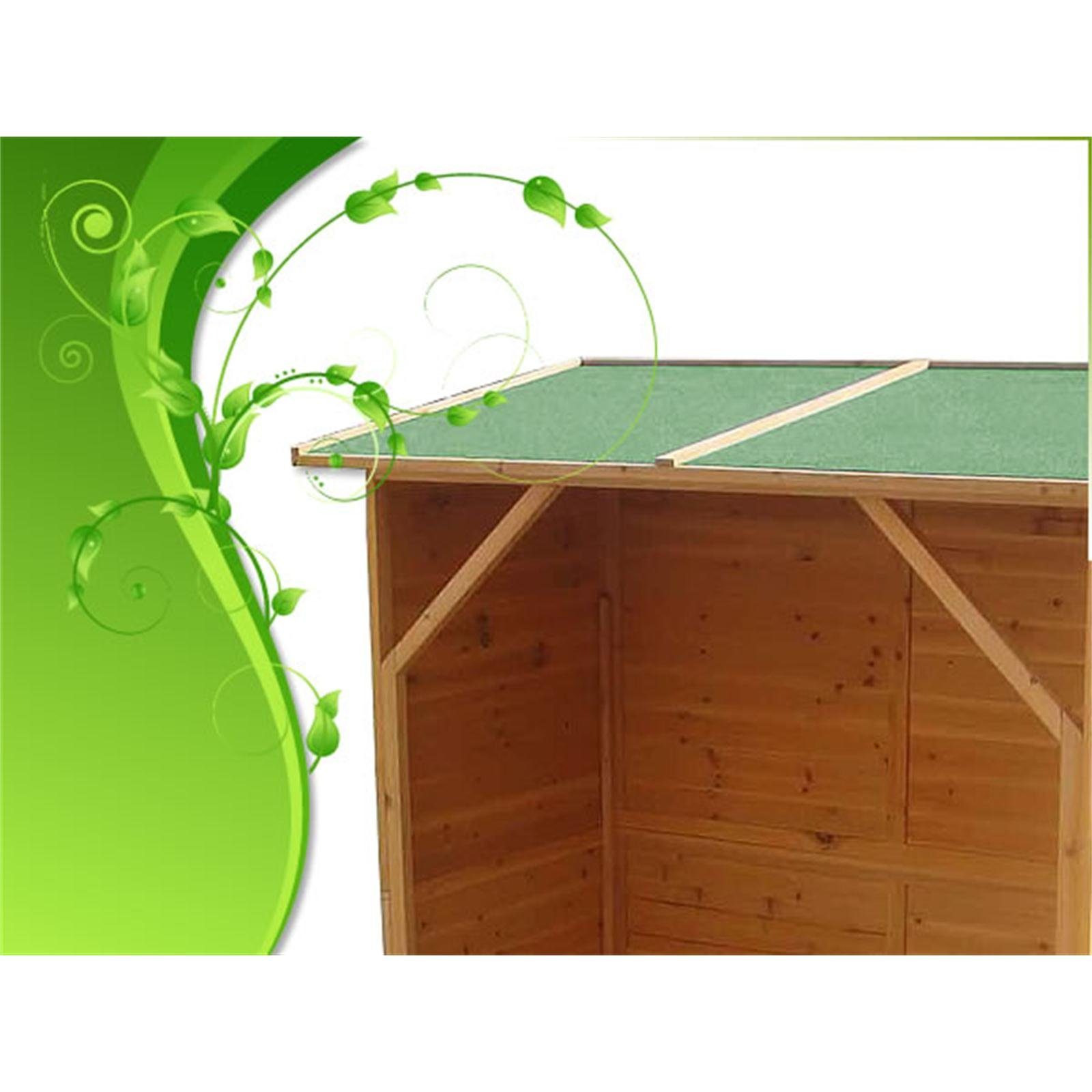 Mucola Kaminholzregal XXL HOLZ Kaminholzregal Brennholzregal Kaminholz Brennholz Unterstand, BxTxH:119x61x155 cm, (Stück, Stück), mit Wetterschutz