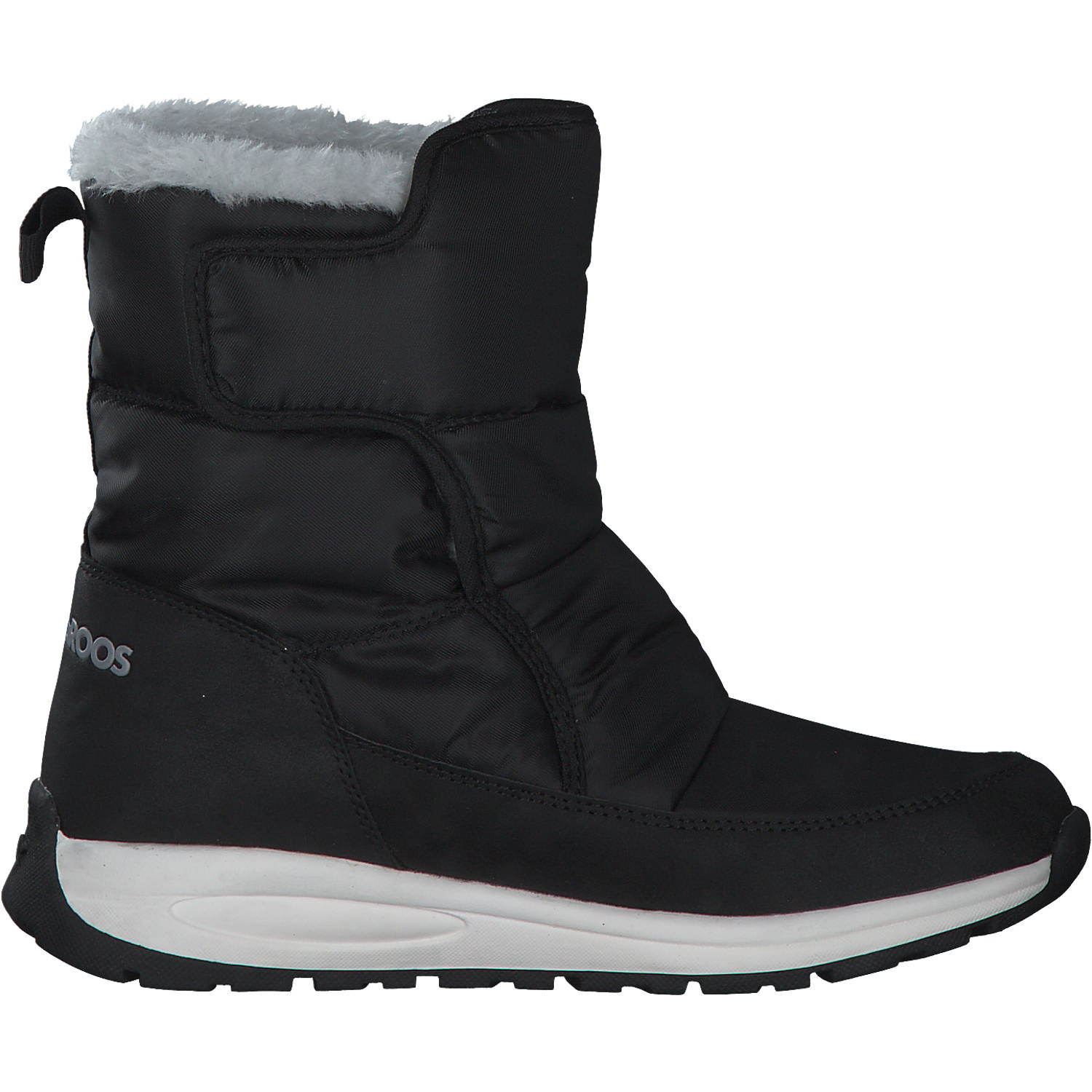KangaROOS KP-Belle RTX 18937, Winterstiefel, Kinder, jet black/vapor grey