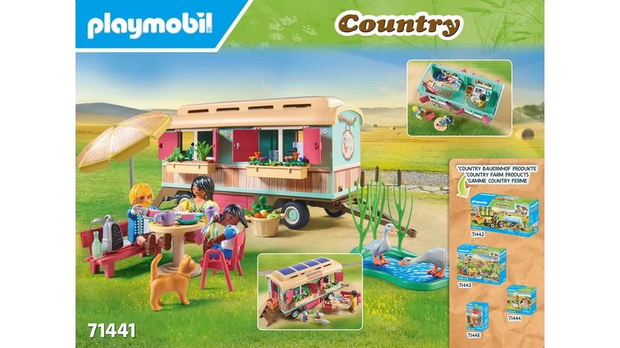 PLAYMOBIL 71441 - Country - Gemütliches Bauwagencafé