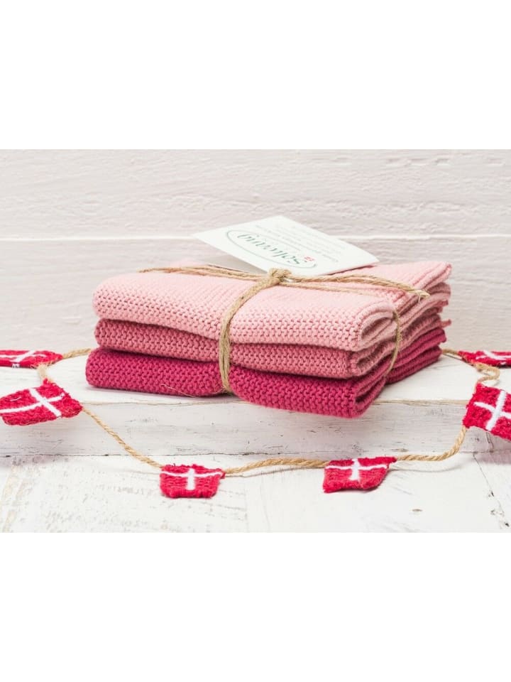Solwang Wischtuch Antikes Rosa 3er Set günstig kaufen onesize