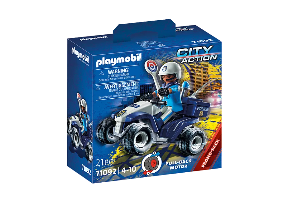 Polizei-Speed Quad