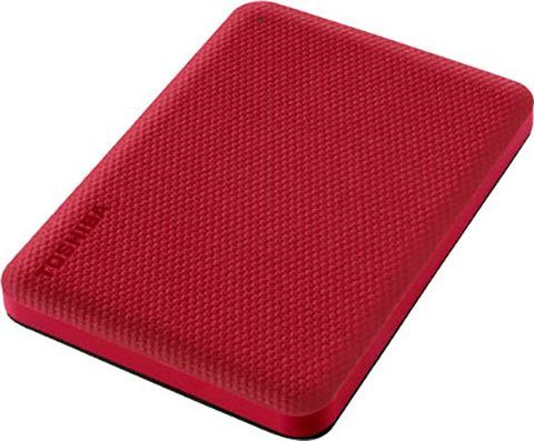 Toshiba Canvio Advance 4TB Red 2020 externe HDD-Festplatte (4 TB) 2,5