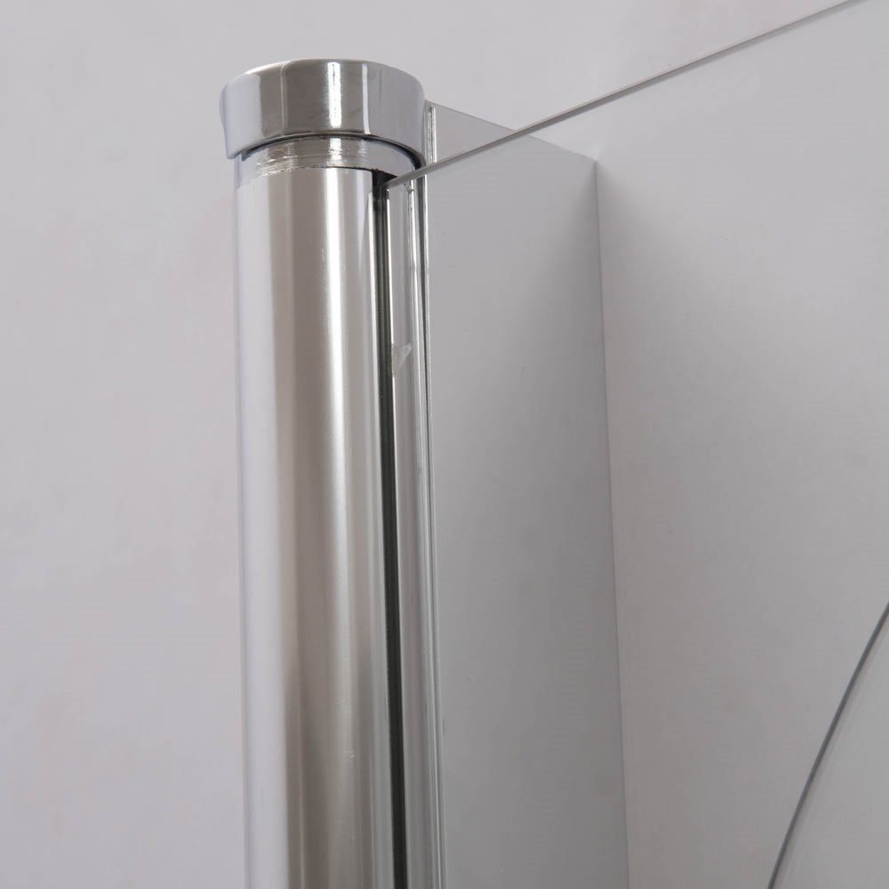 Melko Badewannenaufsatz Badewannenaufsatz Duschwand Duschkabine ESG Sicherheitsglas Nano Versiegelt Duschabtrennung Duschtrennwand Seitenwand Faltwand Glaswand, (Stück), ESG Sicherheitsglas