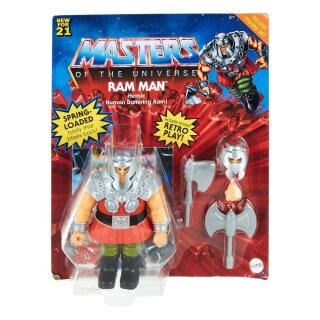 Masters of the Universe Deluxe Actionfigur 2021 Ram Man 14 cm *Mängelexemplar*