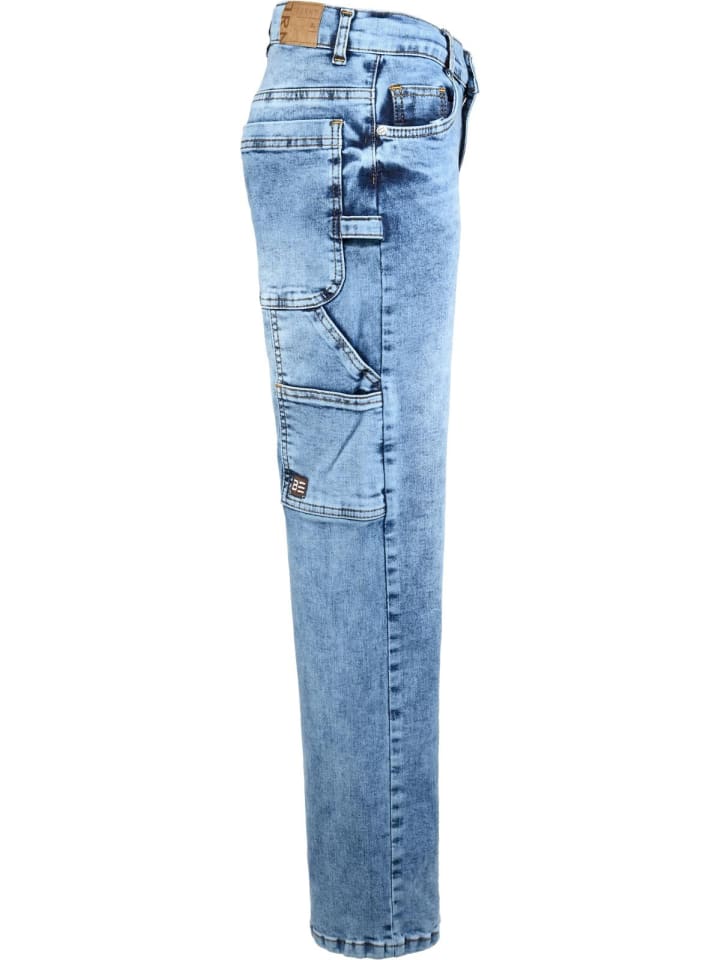 Blue Effect Baggy Jeans slim fit - schmaler Bund in medium blue günstig kaufen