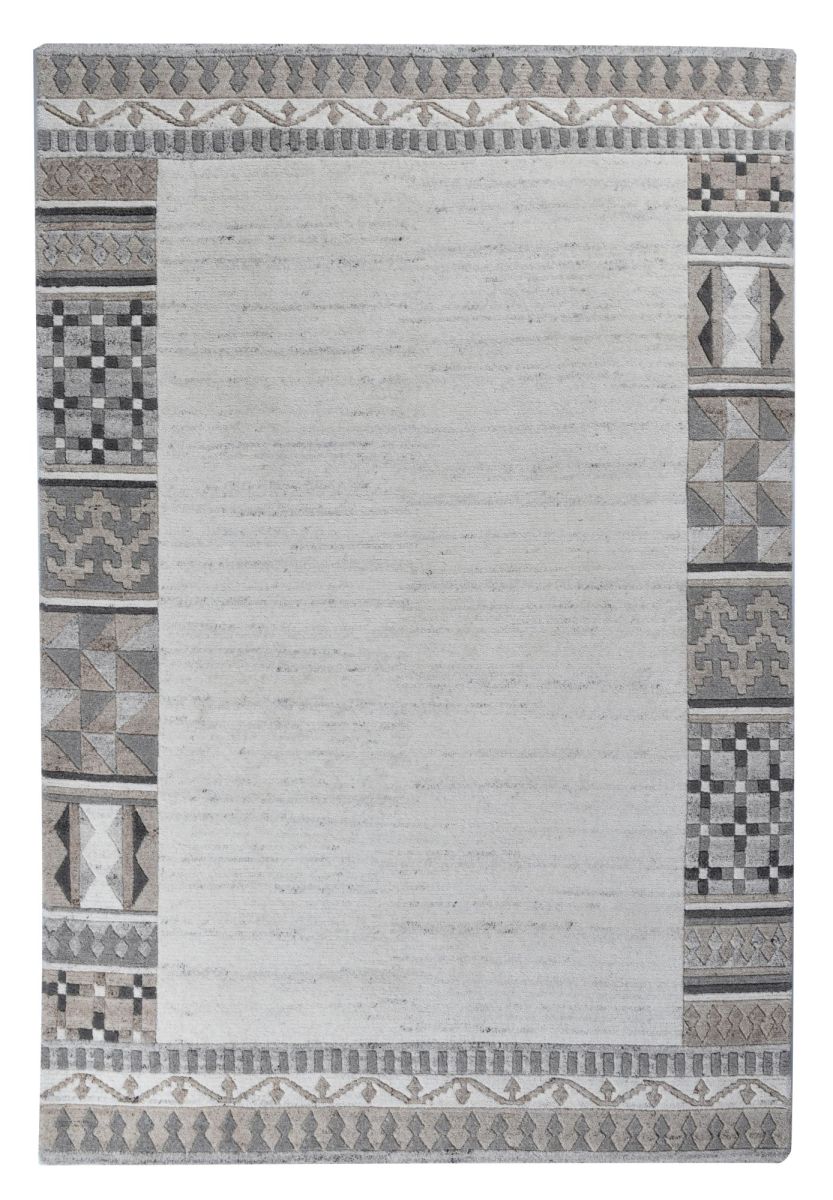 Teppich aus Indien Nakarta Natur Beige 70 x 140 cm