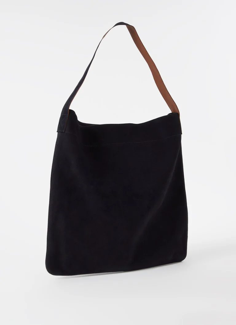 Gerard Darel suede lady shopper with removable pouch
