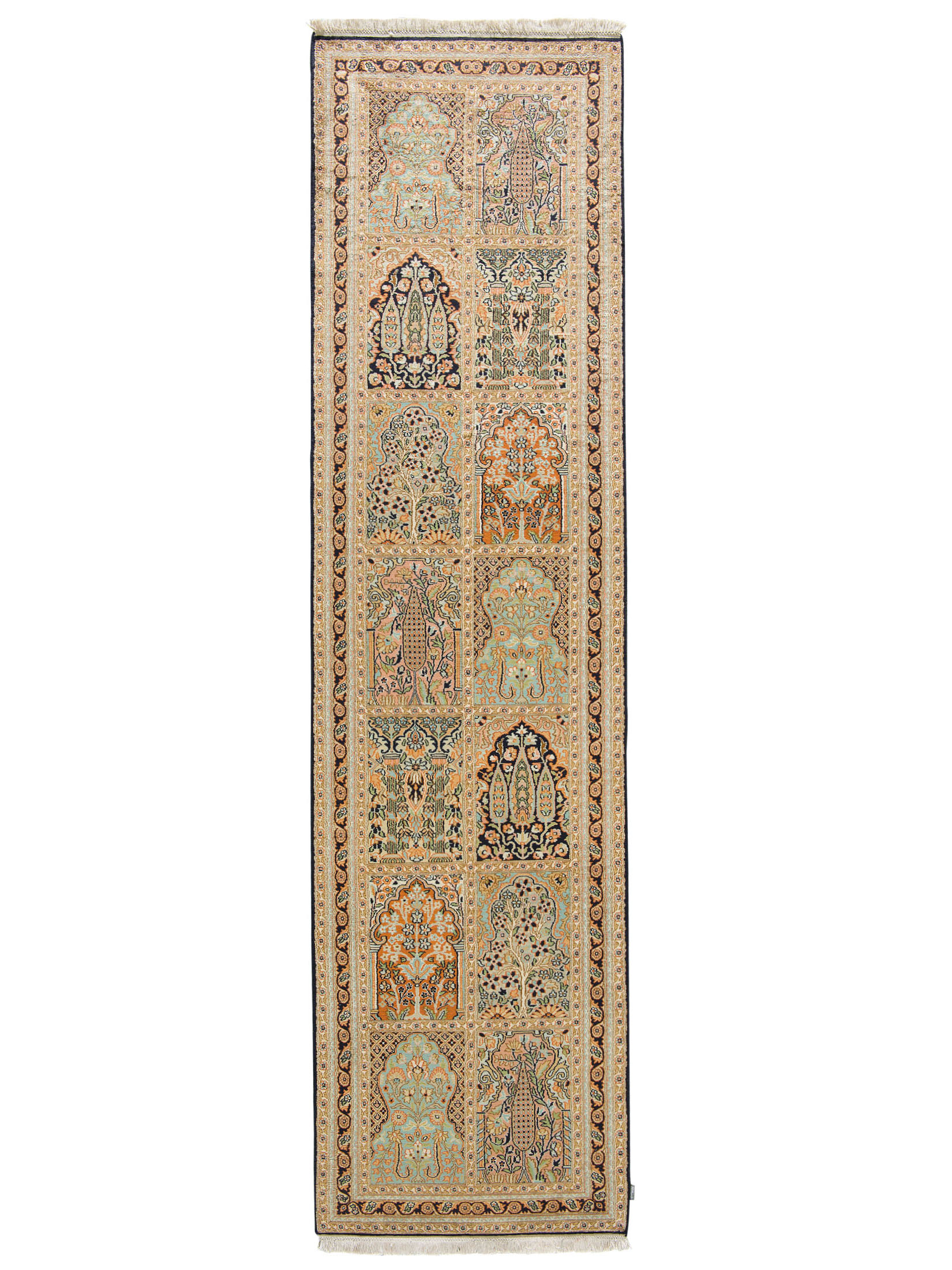 Kaschmir Seide 18/18 ca. 80 x 304 cm, Unikat / Einzelstück