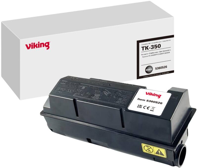 Viking TK-350 Kompatibel Kyocera Tonerkartusche Schwarz