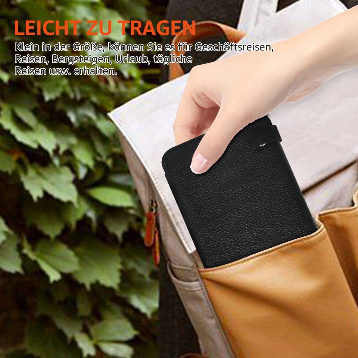LifeImpree Taschenlampe 26800 mAh Solar Powerbank mit Notfall-Taschenlampe, Geeignet für Outdoor-Sportarten, Camping-Abenteuer