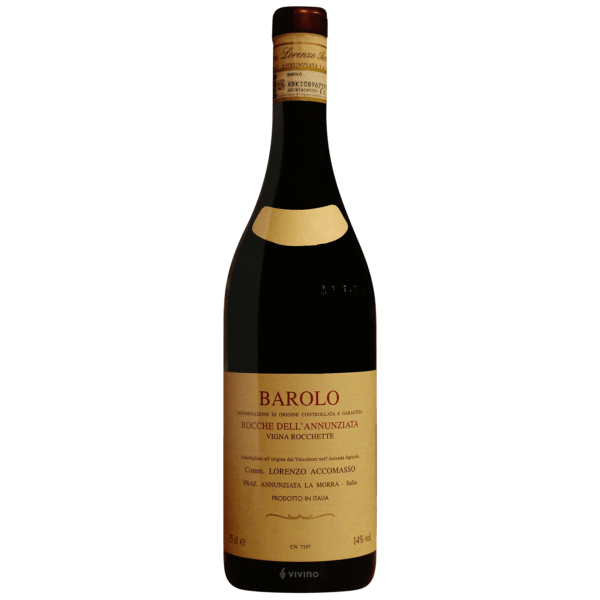 Lorenzo AccomassoRocche dell'Annunziata Vigneto Rocchette Barolo 2015