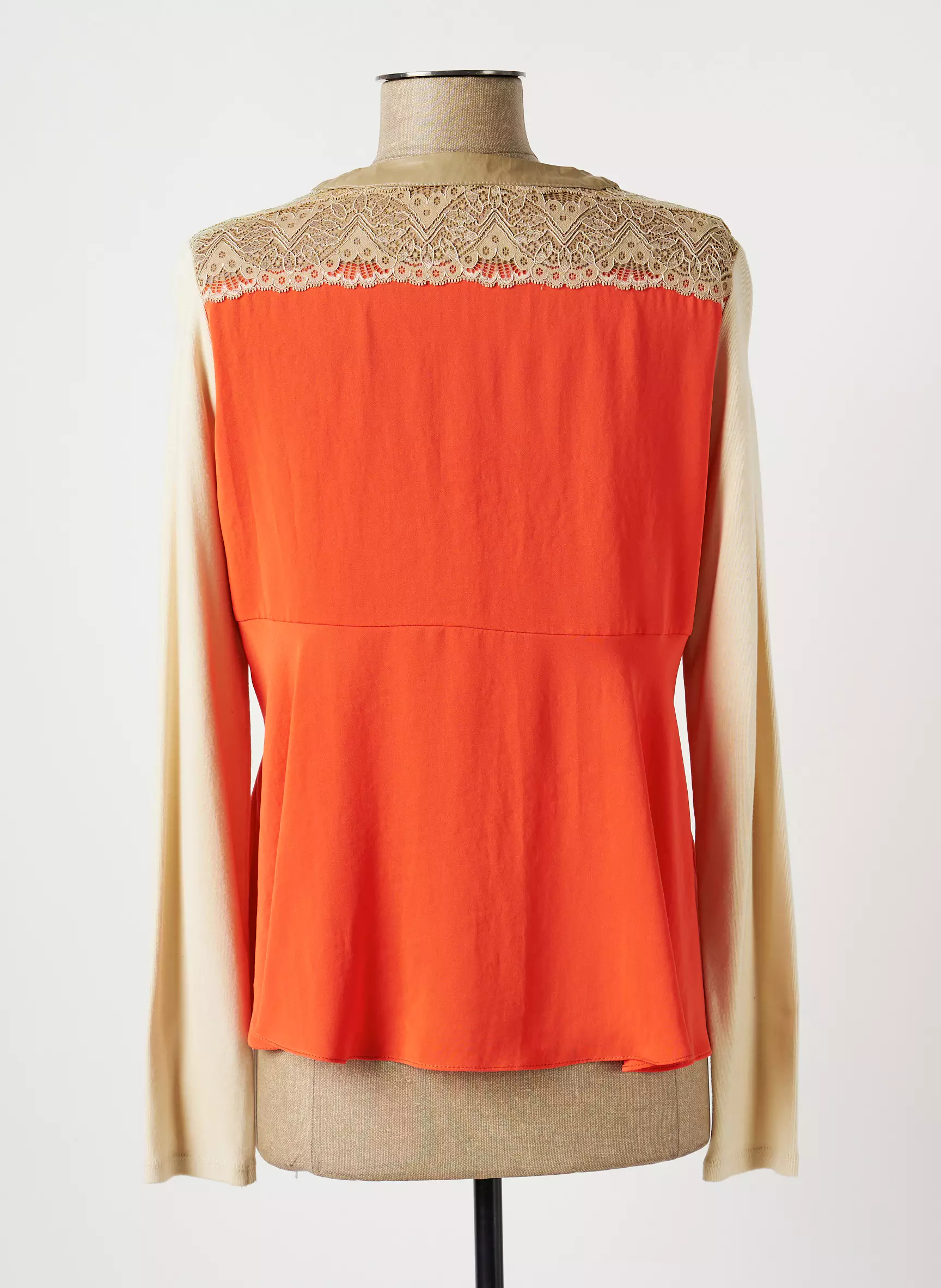 Lauren Vidal Vestecasual Femme couleur orange