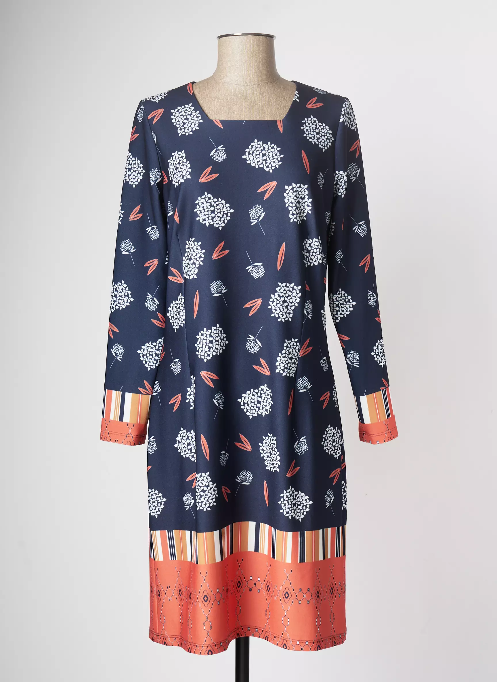 Guy Dubouis Robes Mi Longues Femme couleur bleu