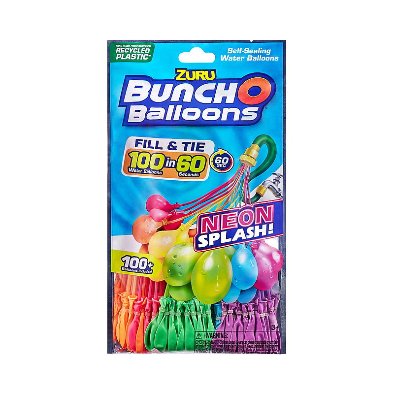 Bunch O Ballons Vannballonger 100-pk Bunch o balloons neon splash